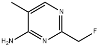4-Pyrimidinamine, 2-(fluoromethyl)-5-methyl- (9CI)|