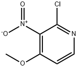2-CHLORO-4-METHOXY-3-NITROPYRIDINE Struktur