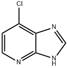 7-クロロ-3H-イミダゾ[4,5-B]ピリジン 化学構造式