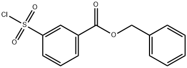 3-(Chlorosulfonyl)benzyl benzoate Structure