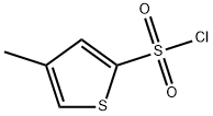 4-メチルチオフェン-2-スルホニルクロリド 化学構造式