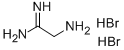 2-Aminoacetamidine dihydrobromide Struktur