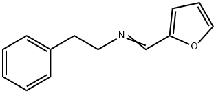 N-[(E)-2-Furylmethylidene]-2-phenylethanamine Structure