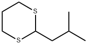 2-异丁基-1,3-二噻烷, 69824-23-3, 结构式