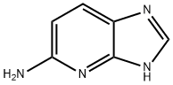 3H-イミダゾ[4,5-B]ピリジン-5-アミン 化学構造式