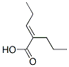 (E)-2-propylpent-2-enoic acid Structure