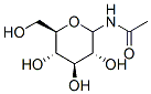 N-acetylglucopyranosylamine Struktur