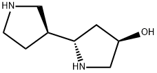 [2,3-Bipyrrolidin]-4-ol, (2S,3S,4R)- (9CI) 结构式