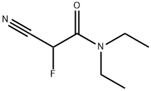 Acetamide, 2-cyano-N,N-diethyl-2-fluoro- (9CI) Struktur