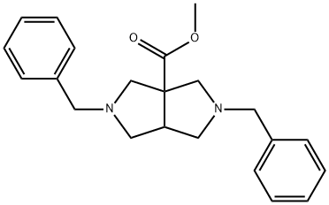 2,5-DIBENZYL-HEXAHYDRO-PYRROLO[3,4-C]PYRROLE-3A-CARBOXYLIC ACID METHYL ESTER|