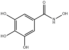 3,4,5-trihydroxybenzohydroxamic acid Struktur