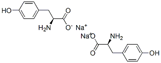 O-ソジオ-L-チロシンナトリウム 化学構造式