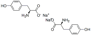 L-TYROSINE DISODIUM SALT Struktur