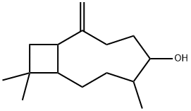 6,10,10-trimethyl-2-methylenebicyclo[7.2.0]undecan-5-ol Structure