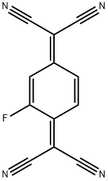 2-FLUORO-7,7,8,8-TETRACYANOQUINODIMETHANE Structure