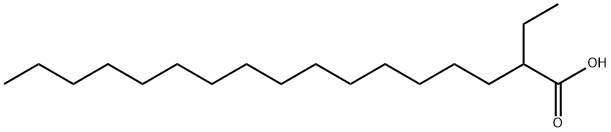 2-ethylheptadecanoic acid Struktur