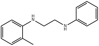N-(2-メチルフェニル)-N'-フェニル-1,2-エタンジアミン 化学構造式