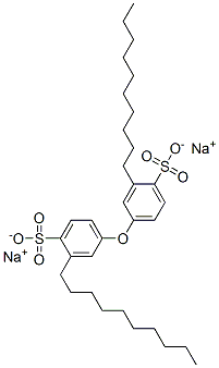 disodium 4,4'-oxybis[decylbenzenesulphonate]|
