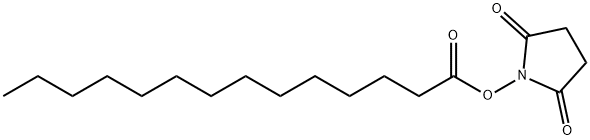 Succinimidyl Myristate Structure