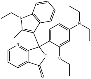 7-[4-(diethylamino)-2-ethoxyphenyl]-7-(1-ethyl-2-methyl-1H-indol-3-yl)furo[3,4-b]pyridin-5(7H)-one 