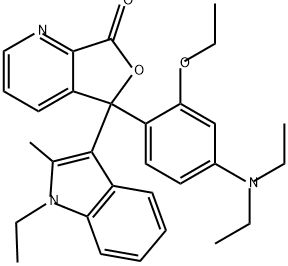 69898-41-5 5-[4-(diethylamino)-2-ethoxyphenyl]-5-(1-ethyl-2-methyl-1H-indol-3-yl)furo[3,4-b]pyridin-7(5H)-one 
