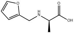 D-Alanine, N-(2-furanylmethyl)- (9CI) Struktur
