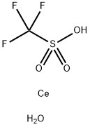 CERIUM(IV) TRIFLUOROMETHANESULFONATE HY& Struktur