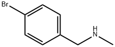 (4-BROMOBENZYL)METHYLAMINE Structure