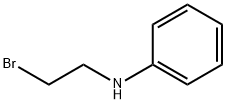 N-(2-溴乙基)苯胺, 699-11-6, 结构式