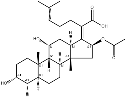 夫西地酸,6990-06-3,结构式