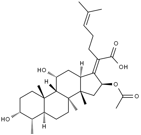 夫西地酸 结构式