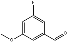 3-フルオロ-5-メトキシベンズアルデヒド 化学構造式