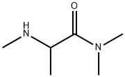 N,N-dimethyl-2-(methylamino)propanamide Structure