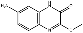 2(1H)-Quinoxalinone,7-amino-3-methoxy-(9CI),69904-12-7,结构式