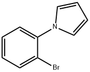 1-(2-ブロモフェニル)-1H-ピロール 化学構造式