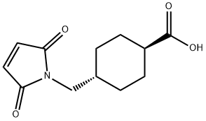 Trans-4-(Maleimidomethyl)cyclohexanecarboxylic Acid Struktur