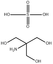 双(三[羟甲基]氨基甲烷)硫酸盐, 6992-38-7, 结构式