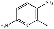 3,6-DIAMINO-2-PICOLINE 化学構造式