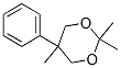 2,2,5-trimethyl-5-phenyl-1,3-dioxane,69921-20-6,结构式