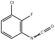 CHLORO-2-FLUOROPHENYL ISOCYANATE  97 Structure