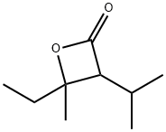 4-Ethyl-3-isopropyl-4-methyl-1-oxacyclobutan-2-one|