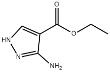 Ethyl 3-amino-4-pyrazolecarboxylate Structure