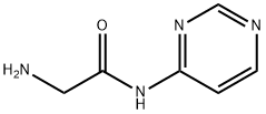 Acetamide,  2-amino-N-4-pyrimidinyl- 化学構造式