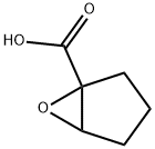 6-Oxabicyclo[3.1.0]hexane-1-carboxylic  acid 化学構造式