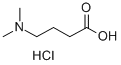 4-DIMETHYLAMINOBUTYRIC ACID HYDROCHLORIDE Struktur