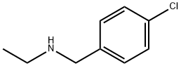 (4-クロロベンジル)エチルアミン 化学構造式