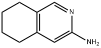 3-Amino-5,6,7,8-tetrahydroisoquinoline, 69958-52-7, 结构式