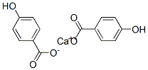 calcium bis(4-hydroxybenzoate) Structure