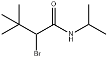 N1-イソプロピル-2-ブロモ-3,3-ジメチルブタンアミド 化学構造式