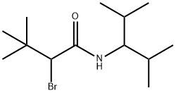 N1-(1-ISOPROPYL-2-METHYLPROPYL)-2-BROMO-3,3-DIMETHYLBUTANAMIDE Structure